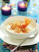 velouté de chou-fleur aux langoustines