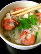 Pho aux crevettes