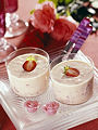 Sabayon glacé aux fraises