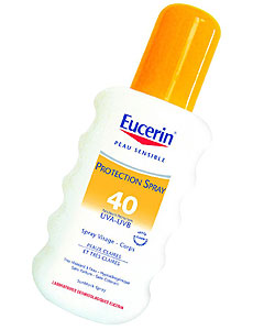 Protection spray "peau sensible" de Eucerin