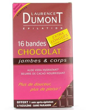 Bandes corps chocolat XXL de Laurence Dumont