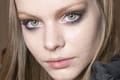 Fashion week prêt-à-porter Paris : maquillage bicolore chez Guy Laroche
