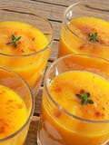soupe glacée carottes, ananas et cumin 