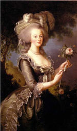 Marie-Antoinette à la rose