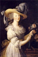 Marie-Antoinette en chemise