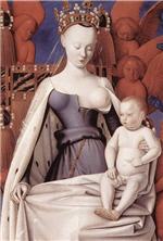 Vierge &agrave; l'enfant