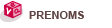 Pr&eacute;noms