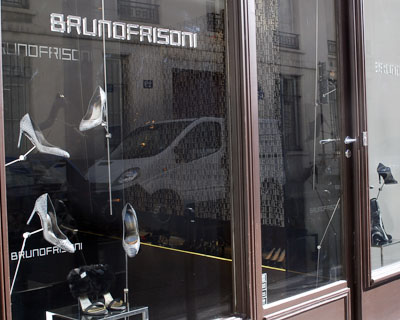 La boutique Bruno Frisoni : Quartier de maîtres