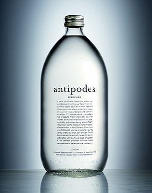 Eau min&eacute;rale : Antipodes