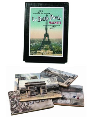 Magnets "La belle Paris" de Letterbox