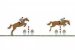 Cheval : le travail &agrave; l'obstacle