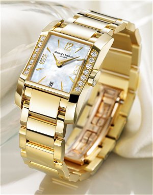 10 montres joaillières : "Diamant" de Baume et Mercier