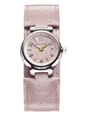 10 montres de luxe presque abordables : "Tambour Lovely Pink" de Louis Vuitton