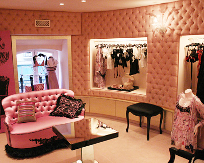 boutique de lingerie de luxe