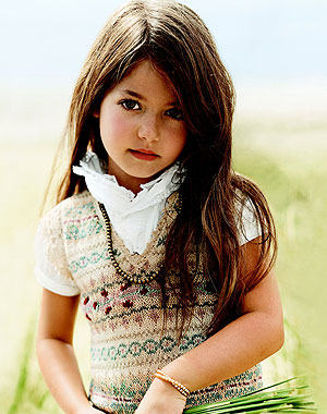 10 tenues de créateurs pour petites filles : Tenue chic de Ralph Lauren 