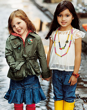10 tenues de créateurs pour petites filles : Tenues citadines de DKNY
