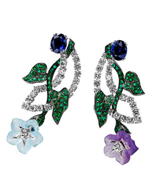 10 cr&eacute;ations de l&eacute;gende : Les boucles d'oreilles de la parure Myst&egrave;re
