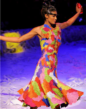 15 créations de rêve : Robe multicolore "Wild hapiness"