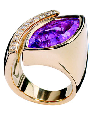 10 bijoux de cr&eacute;ateurs : Bague "Navette" de Romain Herzo