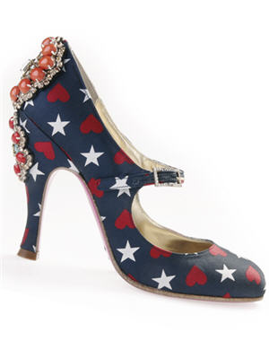 10 accessoires pour le printemps : Escarpins &eacute;toil&eacute;s de Christian Lacroix