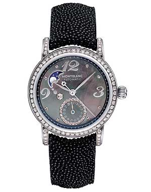 10 nouveautés horlogères : montre "Lady Moonphase" de Montblanc