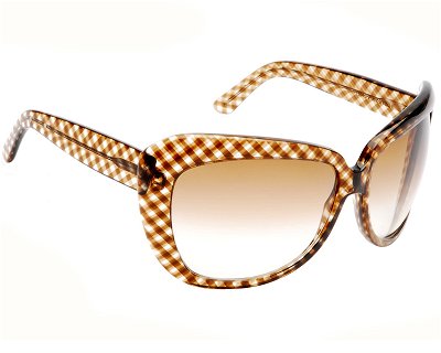 10 lunettes de soleil griffées : Lunettes damier de Bottega Veneta