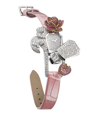 10 nouveaut&eacute;s horlog&egrave;res : montre "Fleurs de lotus" de L&eacute;on Hatot