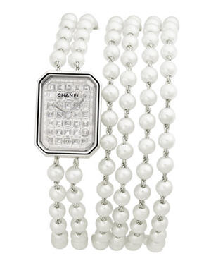 10 nouveautés horlogères : montre "Première Perles" de Chanel