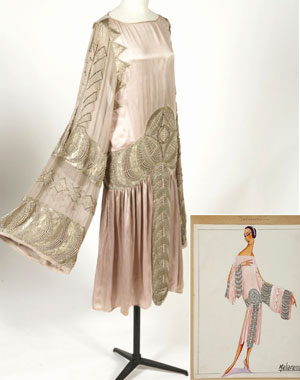 La mode des Années folles : robe "Maharanée" de Jeanne Lanvin