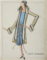 Dessin de la maison Lanvin