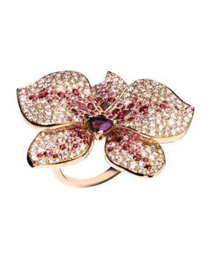 12 bagues de luxe : La bague "Caresse d'orchidée" de Cartier