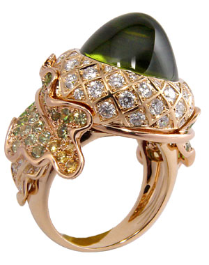 12 bagues de luxe : La bague "Ch&ecirc;ne" de Marchak