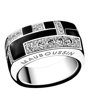 10 cadeaux de luxe en ligne : Bague "Belle de Nuit" de Mauboussin