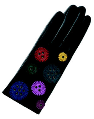 5 accessoires à acheter en soldes : la paire de gants colorée d'Agnelle