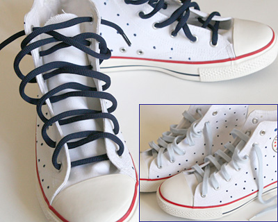 Customiser des baskets montantes