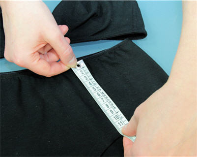 Customiser sa lingerie : Prendre les mesures de la culotte