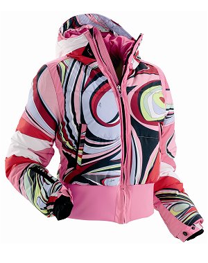 Fashion sur les pistes : Doudoune en duvet de Pucci