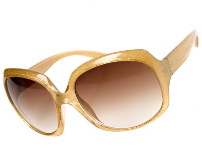 10 lunettes fashion : Lunettes dorées de Lolita Lempicka pour Etam