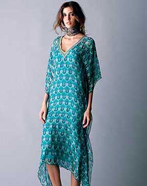 10 tenues acidulées pour l'été : robe foulard d'Antik Batik