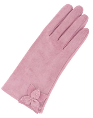 10 paires de gants en cuir : Gants "Rose-rose" d'Isotoner