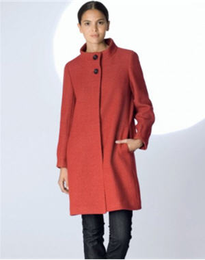 10 manteaux tendance : manteau corail de Comptoir des Cotonniers