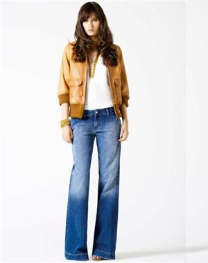 20 nouveaux jeans : Jean large délavé de Ba&sh