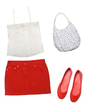 Le look Etam : la tenue compl&egrave;te