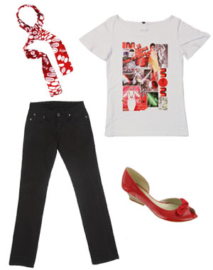 Le look "week-end &agrave; Londres": super "trendy" !