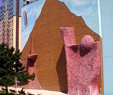 Mur d'escalade de la Porte de Clignancourt