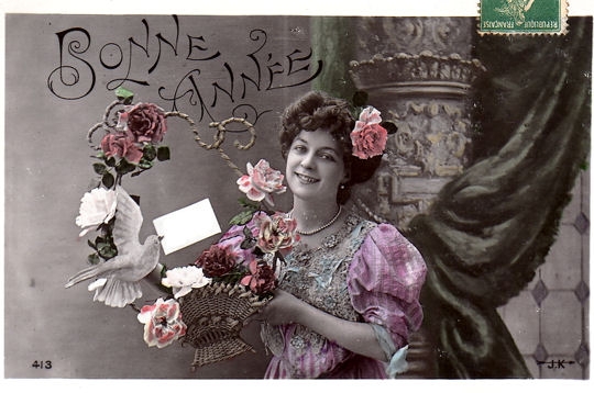 carte de voeux 1915