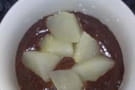 mousse chocolat/poire glacée