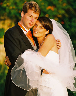 Le mariage d'Evelyne