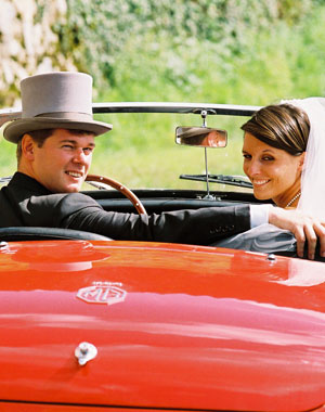 Le mariage d'Evelyne