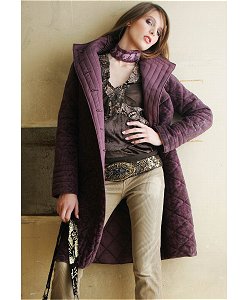 Tendance violet : Agatha Coat d'Antik Batik